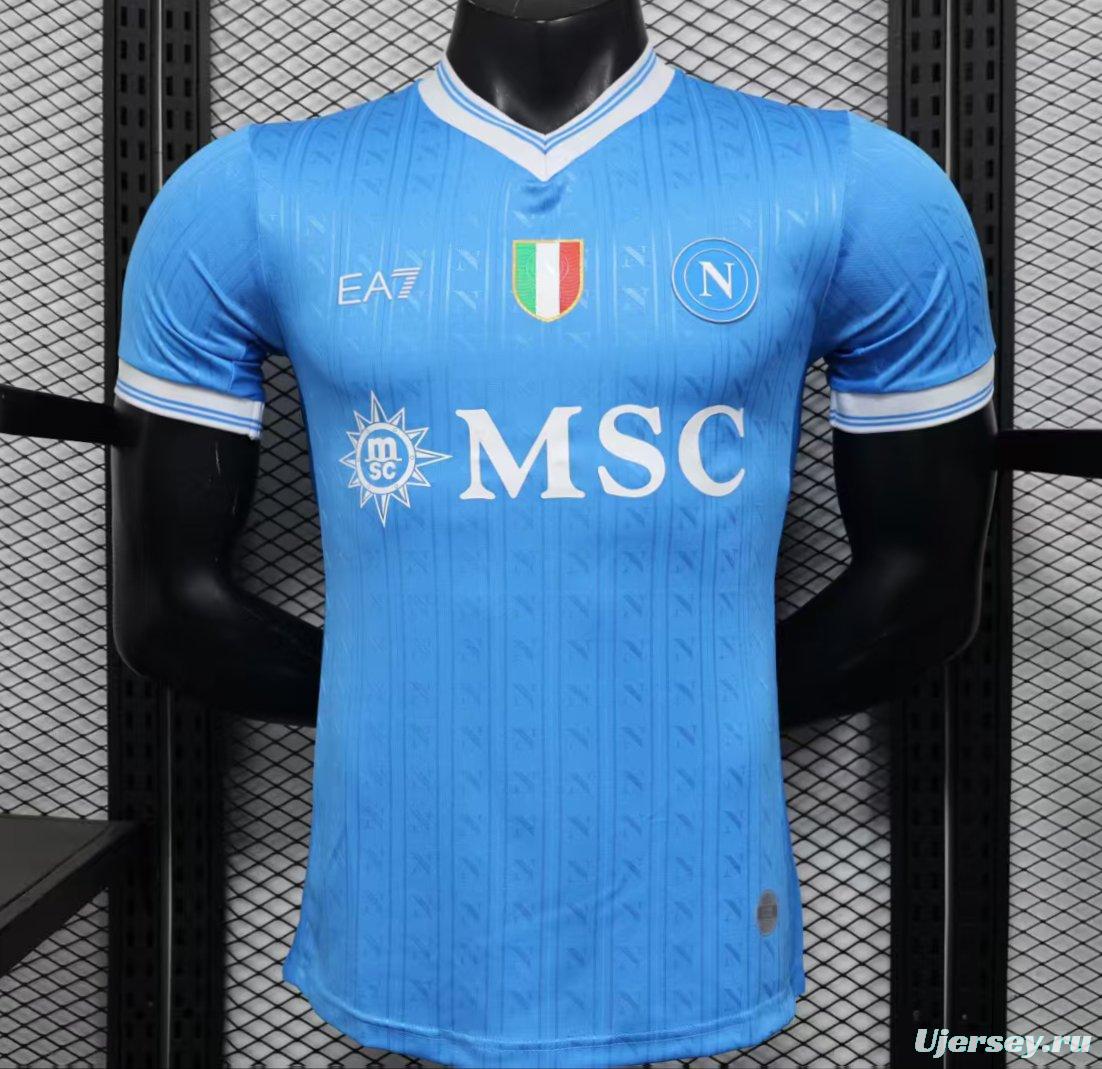 Player Version 25/26 Napoli Home Jersey