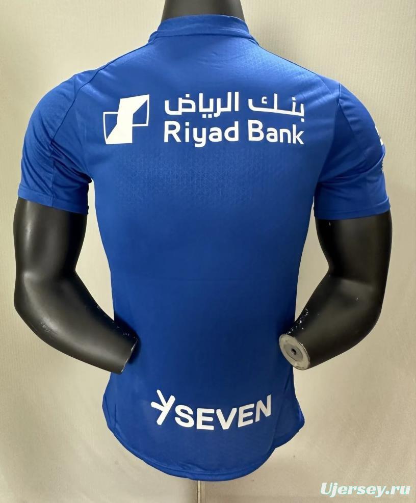 Player Version 25/26 Al Hilal Home Jersey
