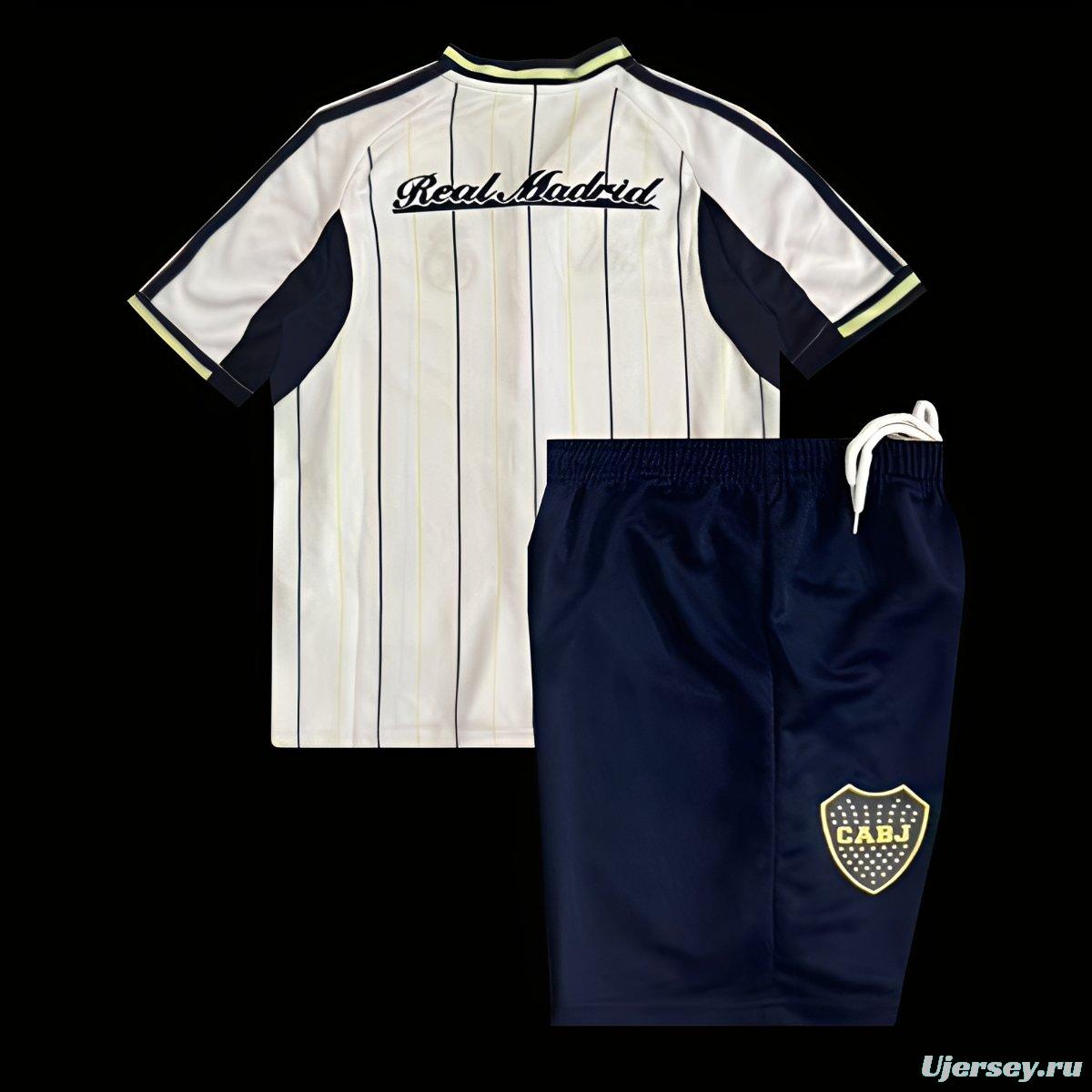 25/26 Kids Boca Juniors US Pack Baseball Jersey