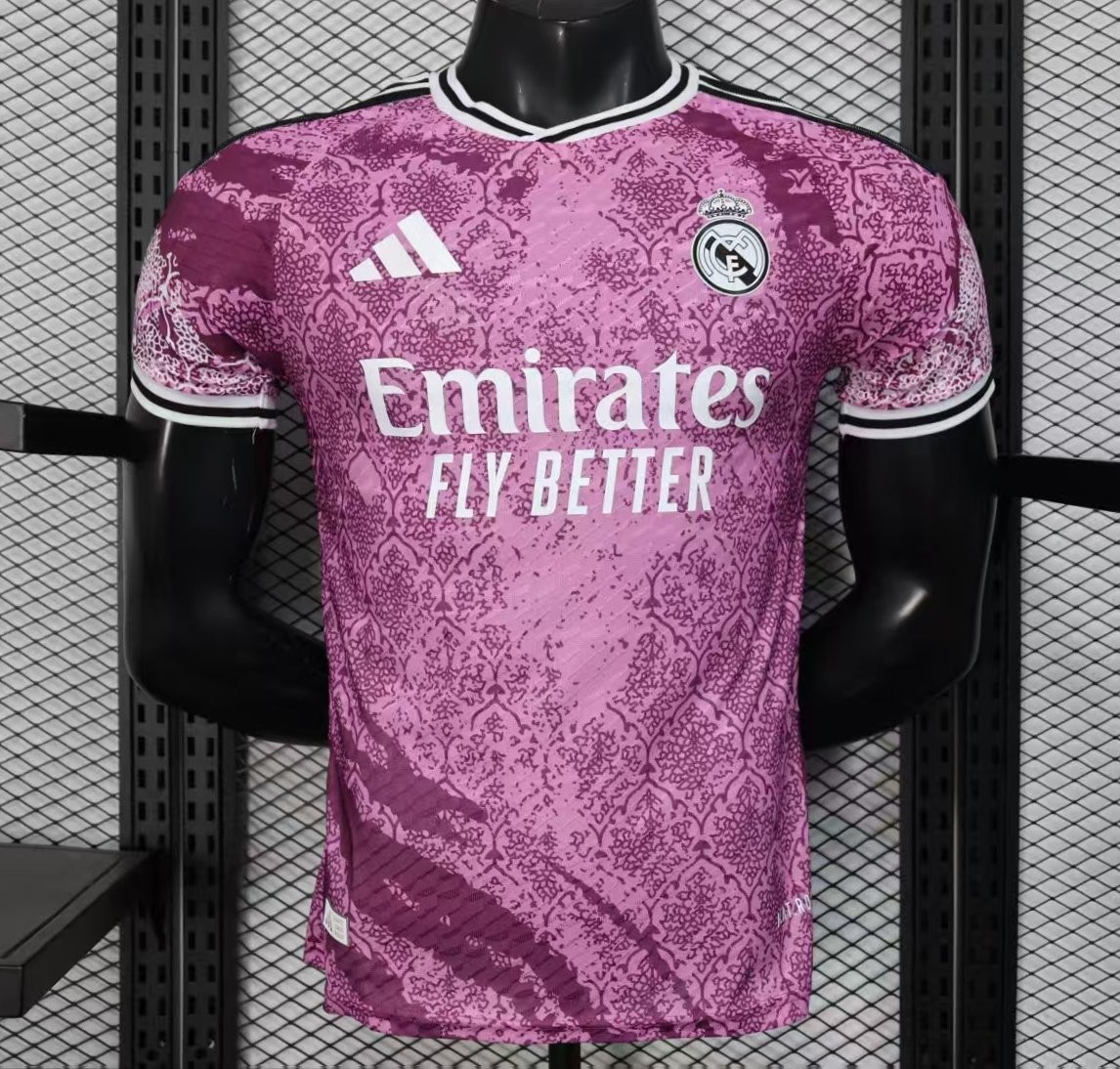 Player Version 25/26 Real Madrid Purple Pre-Match Jersey