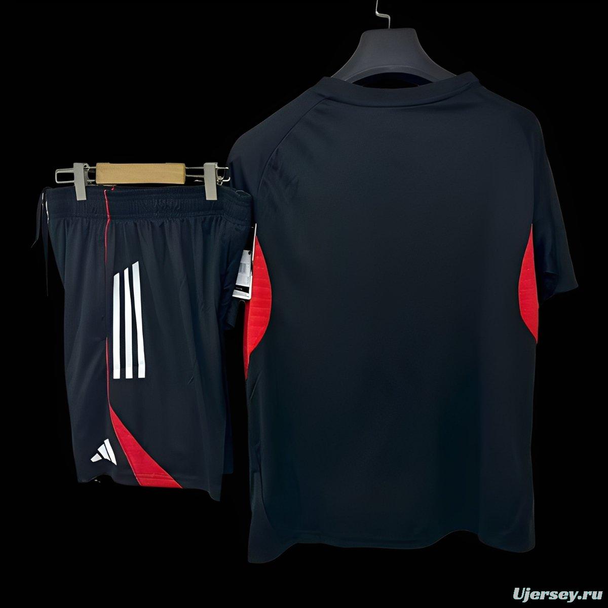 25/26 Benfica Black Training Jersey + Shorts