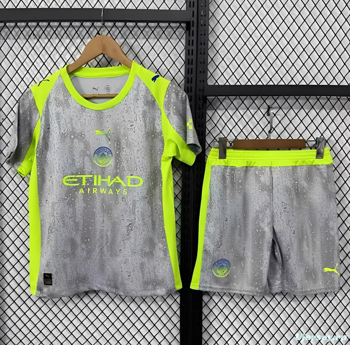 25/26 Kids Manchester City Third Jersey