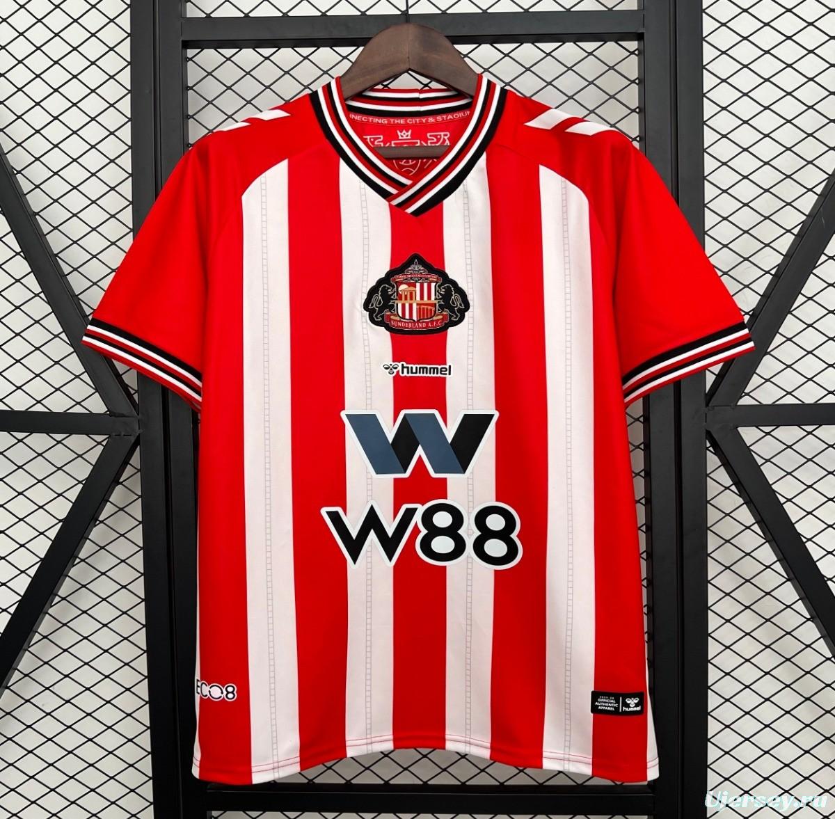 25/26 Sunderland Home Jersey