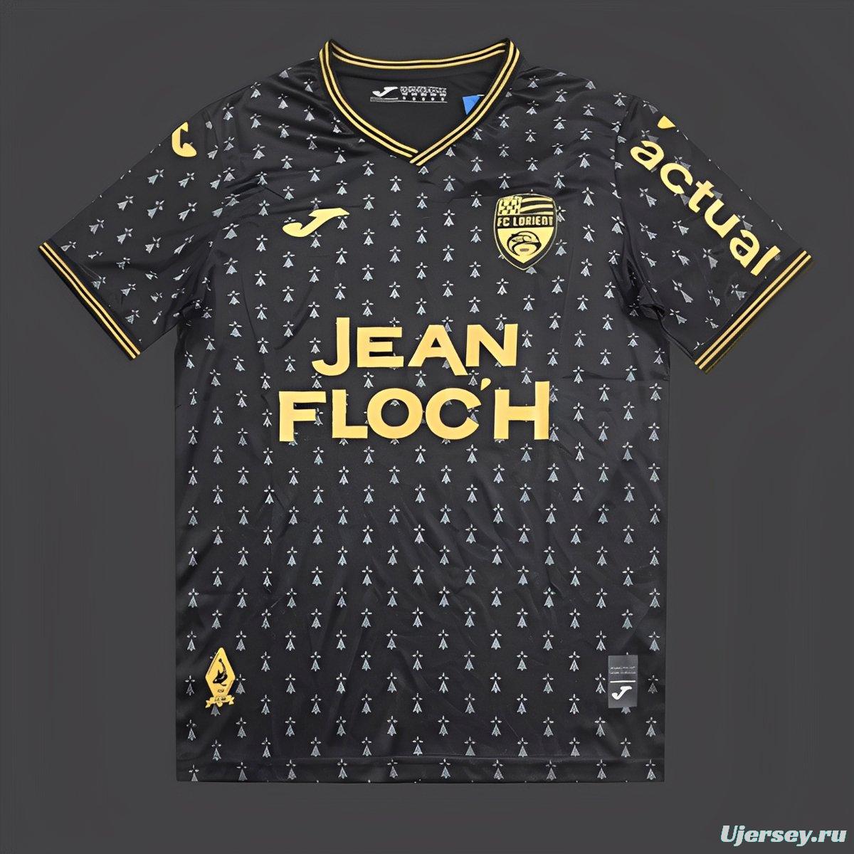 25/26 Lorient Third Black Jersey