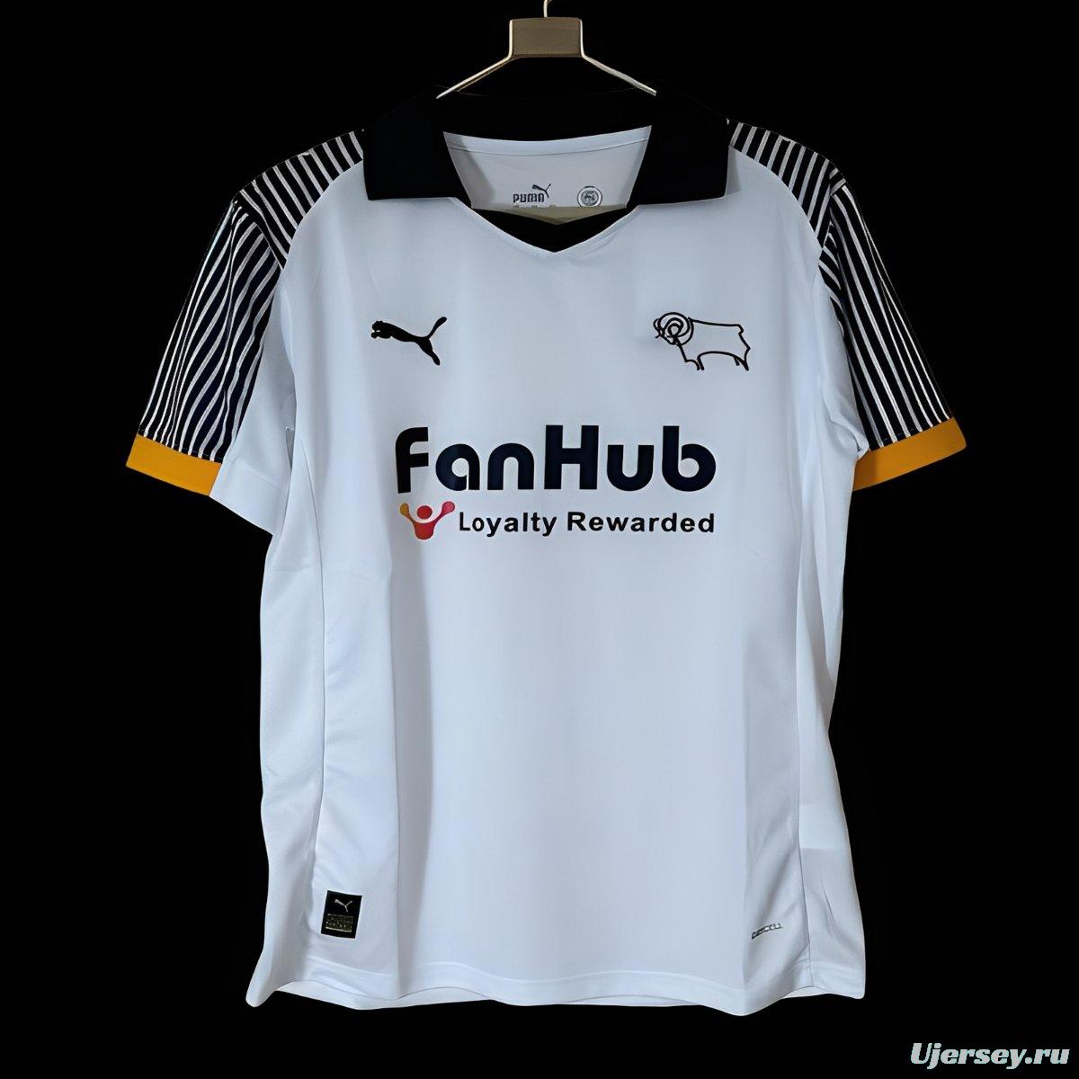 25/26 Derby County Home Jersey