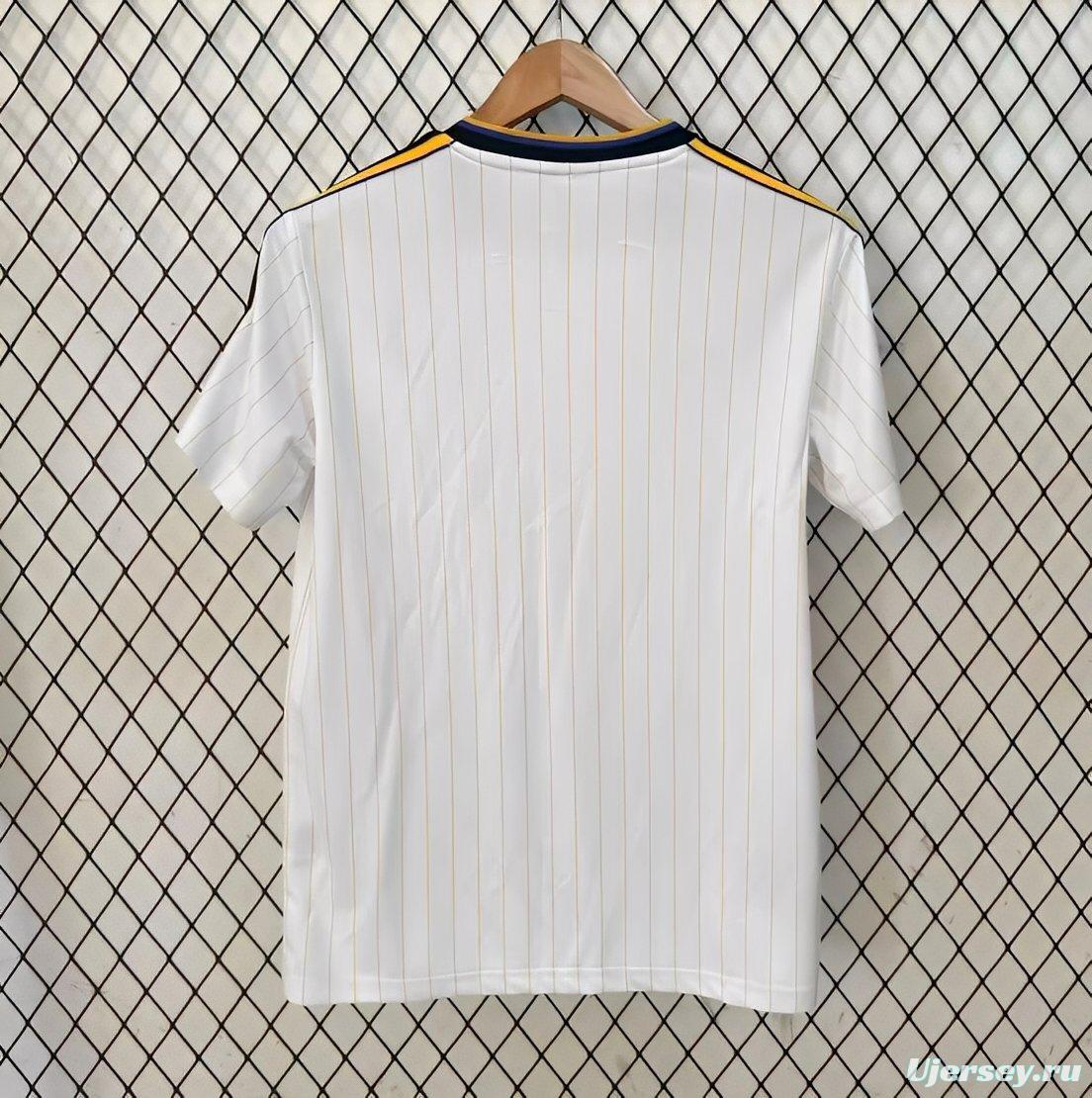 25/26 Manchester United Adidas Original Terrace Icons WHITE Jersey