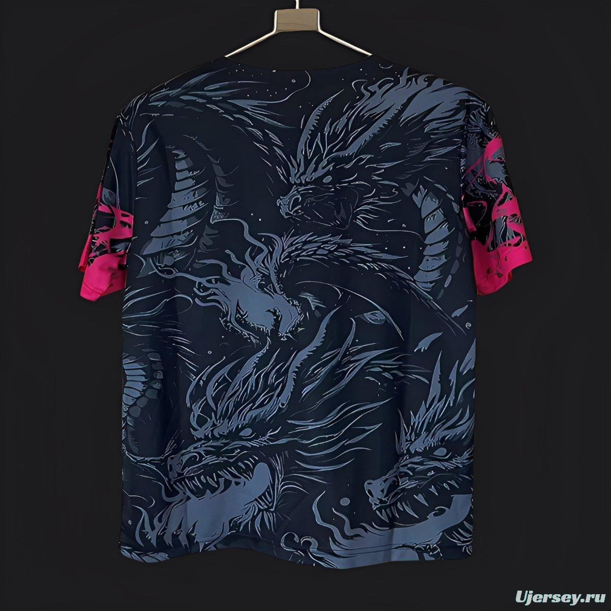 25/26 Barcelona Black & Red Dragon Jersey