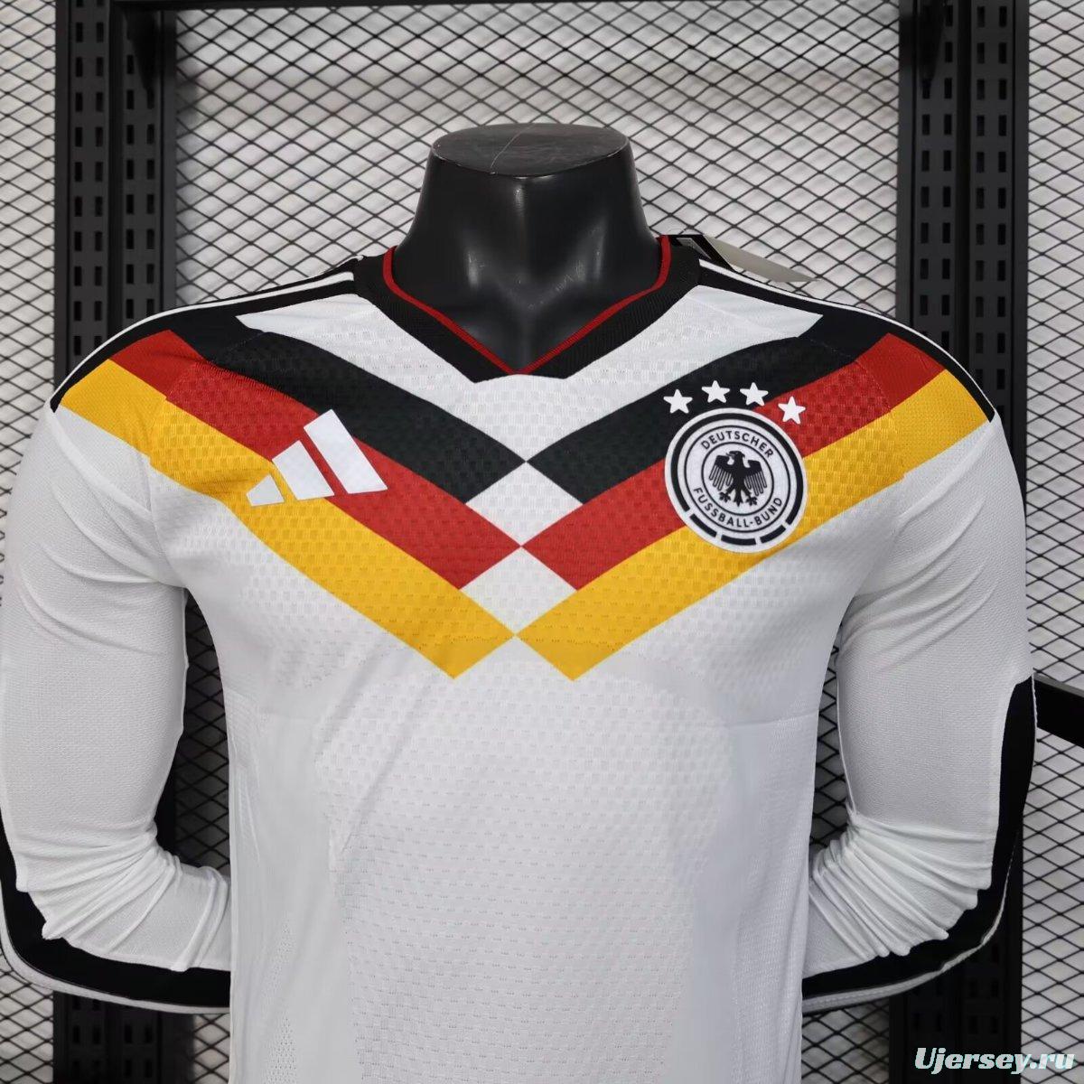 Player Version 2026 Germany Home Long Sleeve Jersey