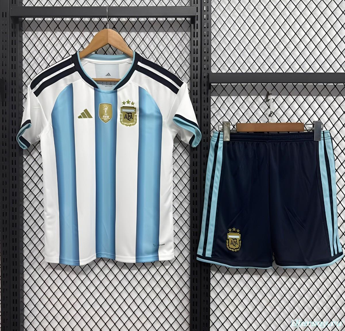 2026 Kids Argentina Home Jersey