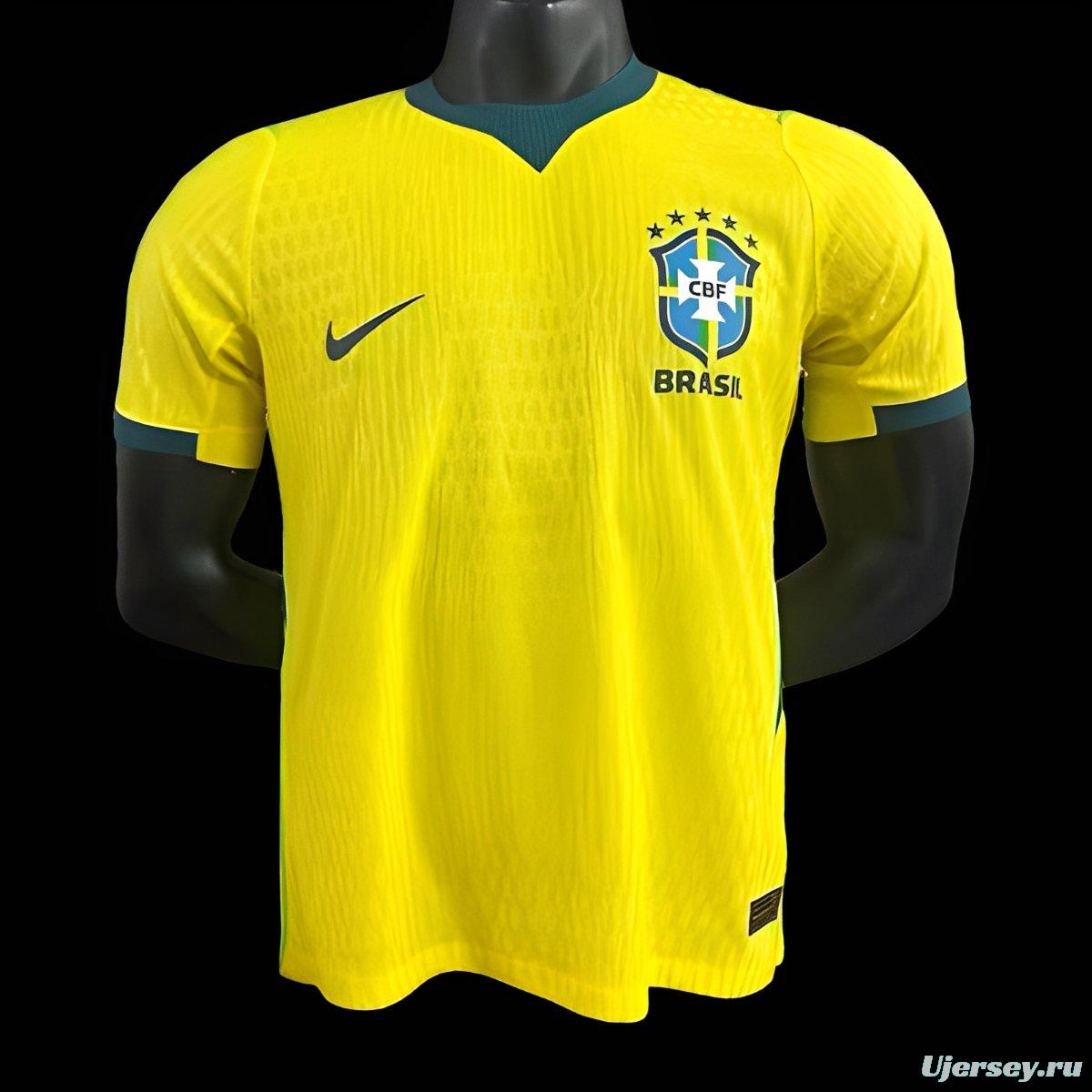 Player Version 2026 Brazil Home Jersey