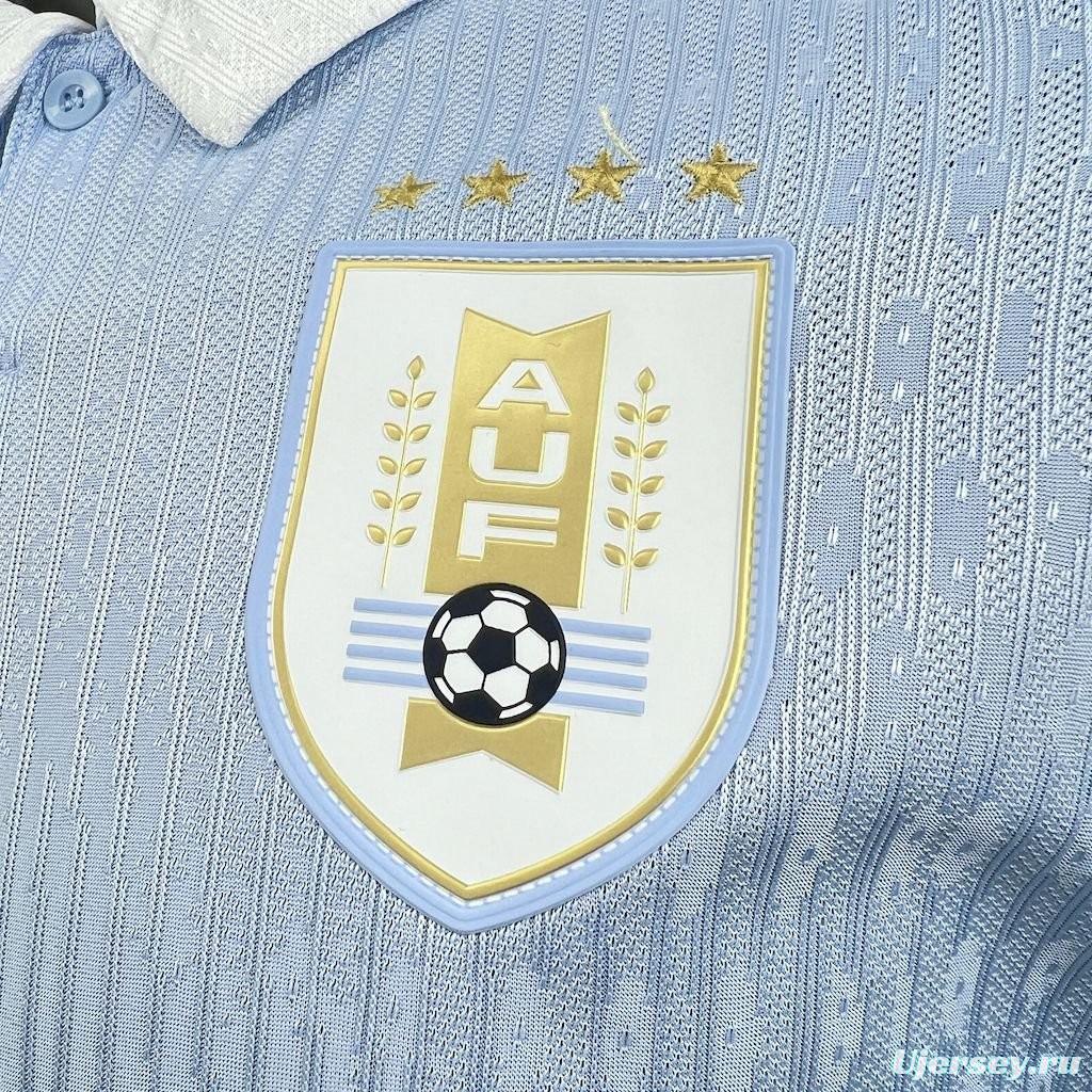 Player Version 2026 Uruguay Home Jersey