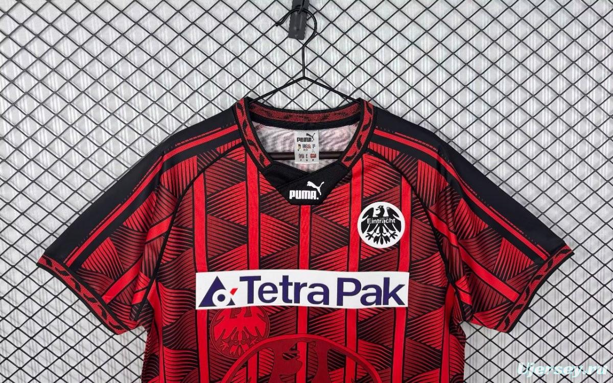 Retro 95/96 Eintracht Frankfurt Home Jersey