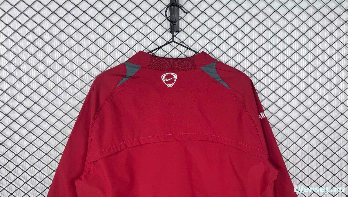 Retro 05/06 Arsenal Third Wine Windbreaker