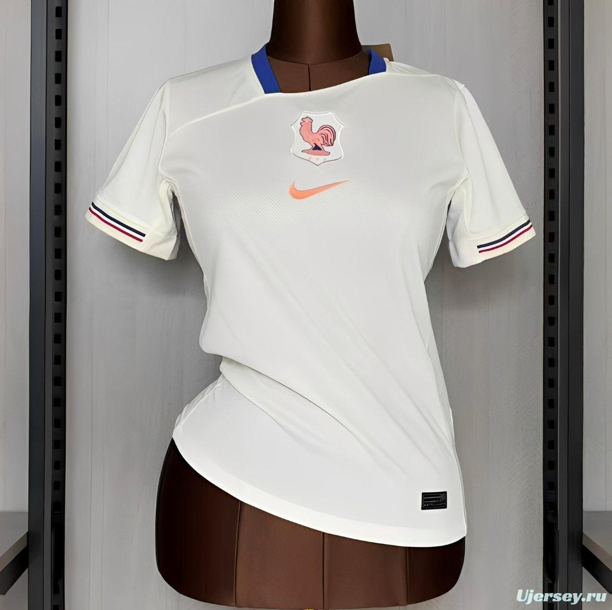 2026 Women France Beige Jersey