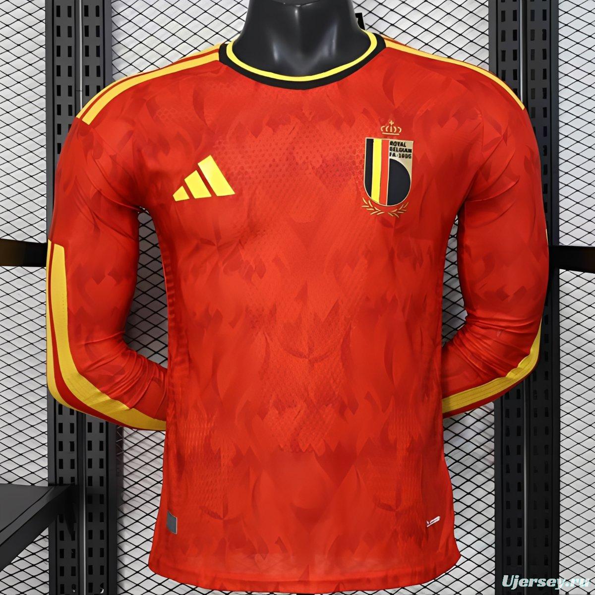 Player Version 2026 DR Congo Away Red Yellow Flame Jersey