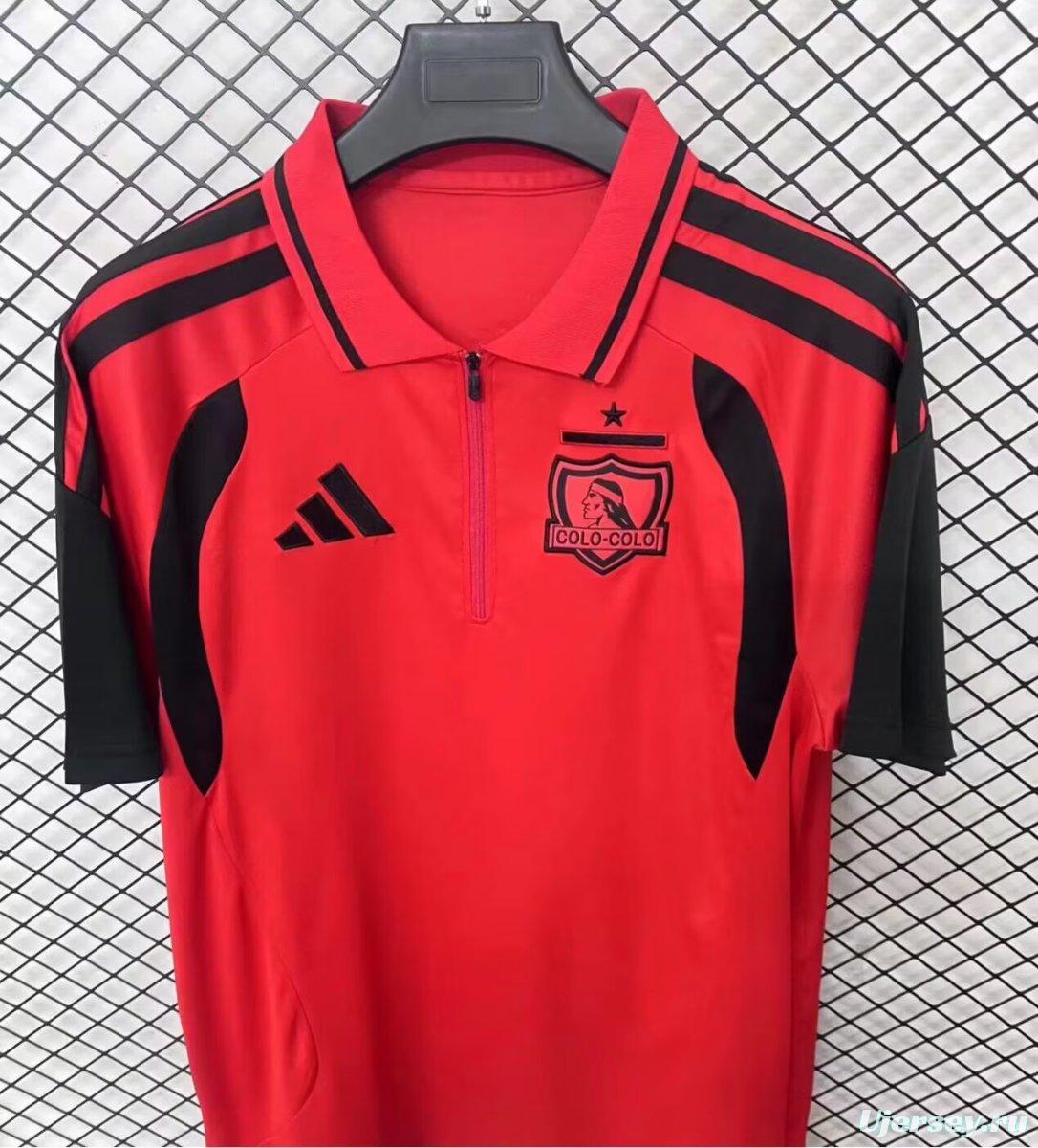 25/26 COLO COLO Red POLO Jersey