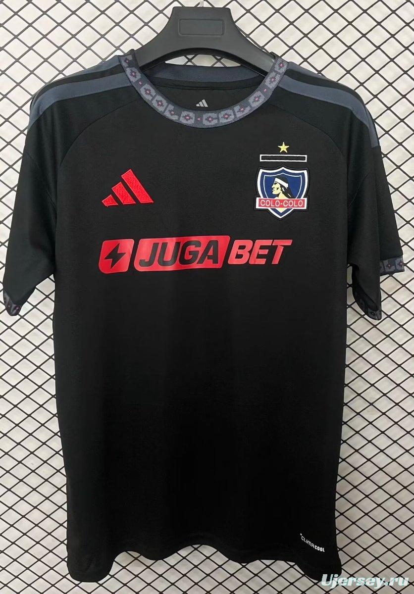26/27 Colo Colo Away Black Jersey