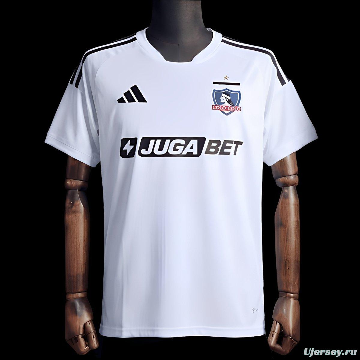 26/27 Colo Colo Home White Jersey