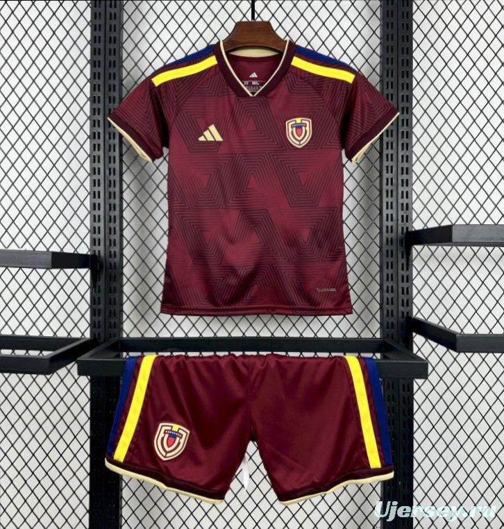 2026 Kids Venezuela World Cup Home Kit