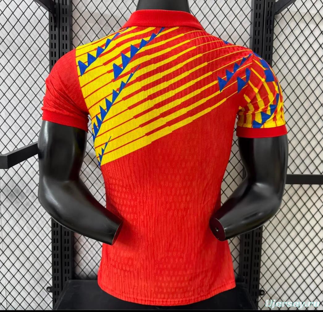 Player Version 2026 Spain 1993 Adidas Remake Home Jersey
