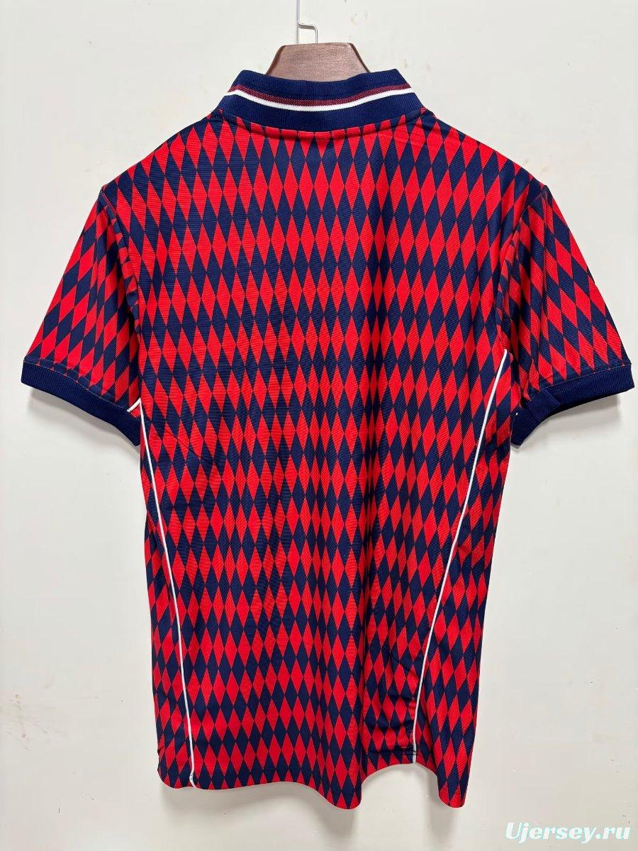 2026 Bayern Munich Adidas Terrace Icons Red/Navy Jersey