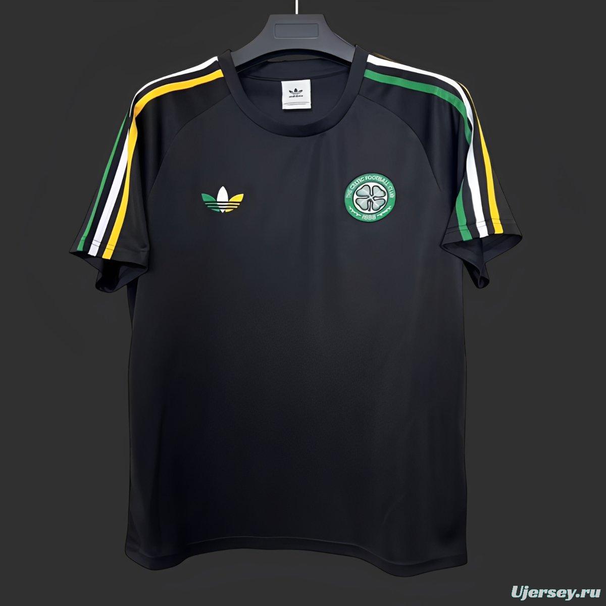 26/26 Adidas Celtic Origins Black T-Shirt