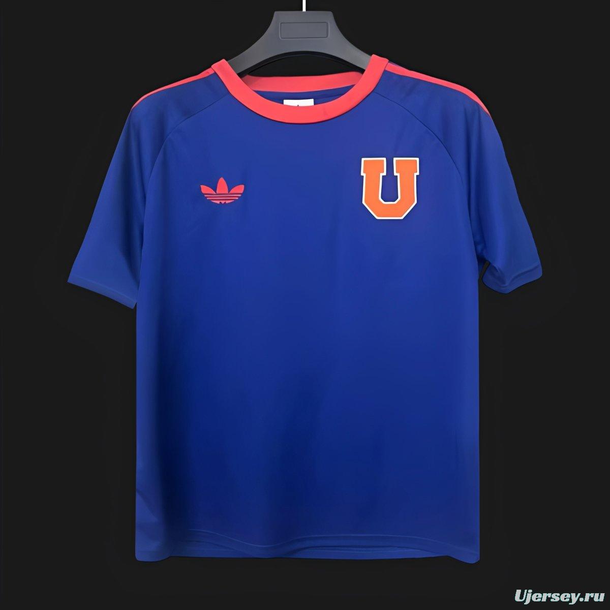 26/27 Club Uiversidada De Chile Blue Pre-Match Jersey