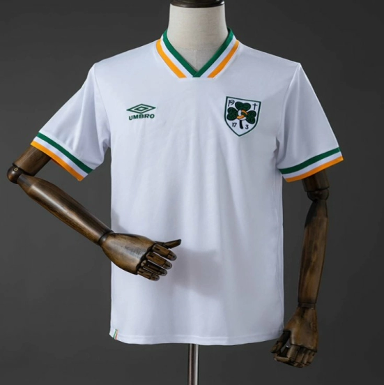 2026 Ireland Celebrating St. Patrick's Day. White Jersey
