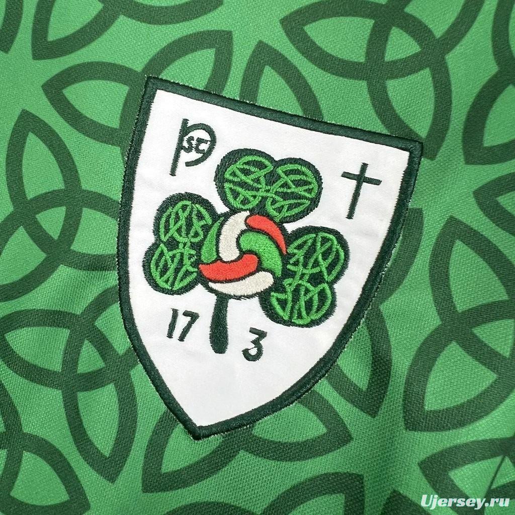 2026 Ireland Celebrating St. Patrick's Day. Green Jersey