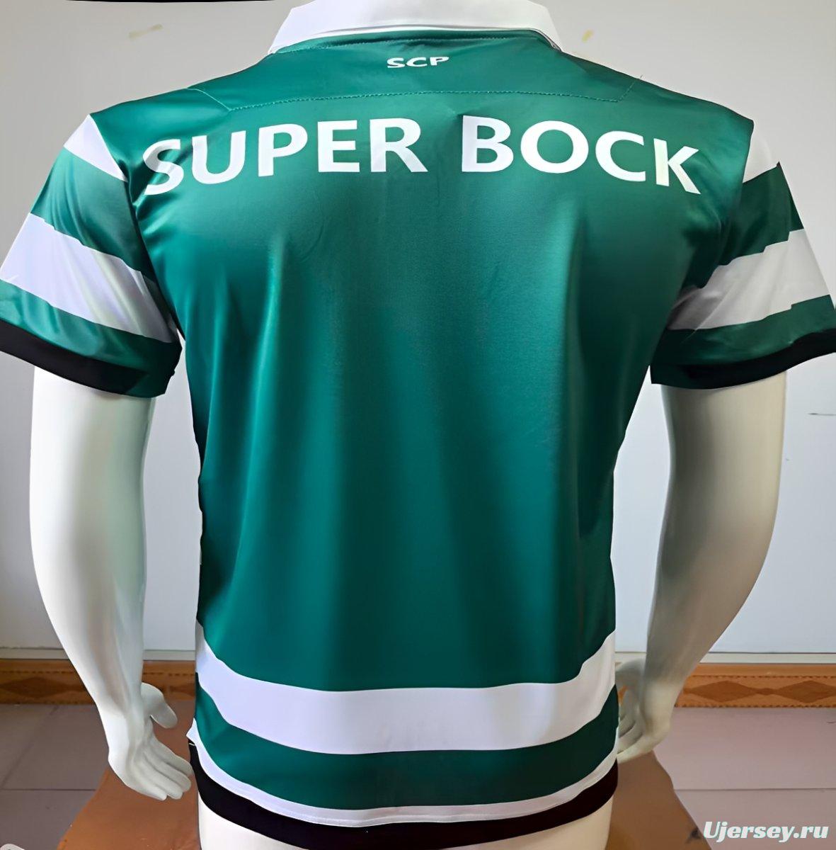 Retro 2020/21 Sporting CP Lisbon Home Jersey