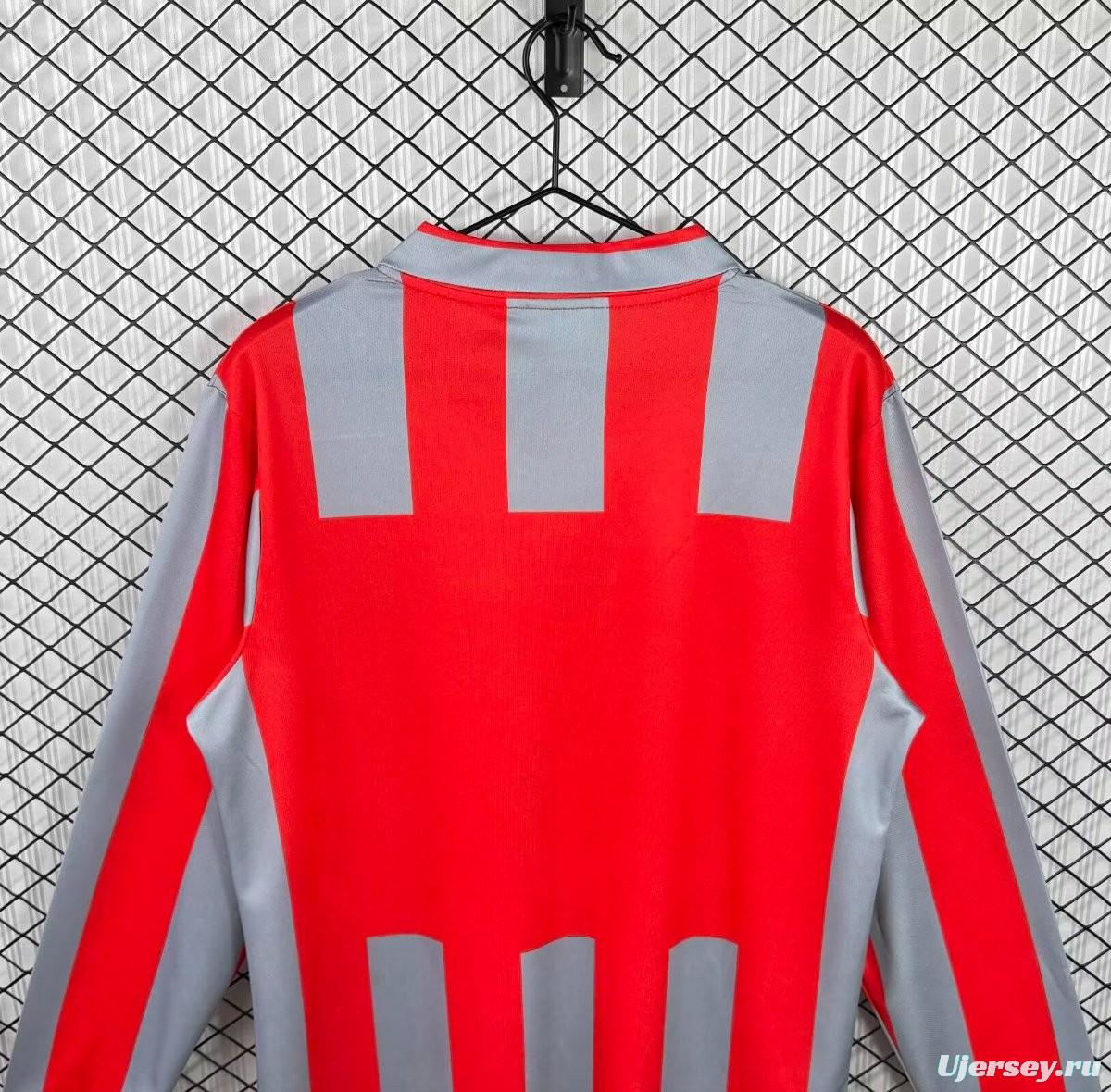 Retro 1995/96 US Cremonese Home Long Sleeve Jersey