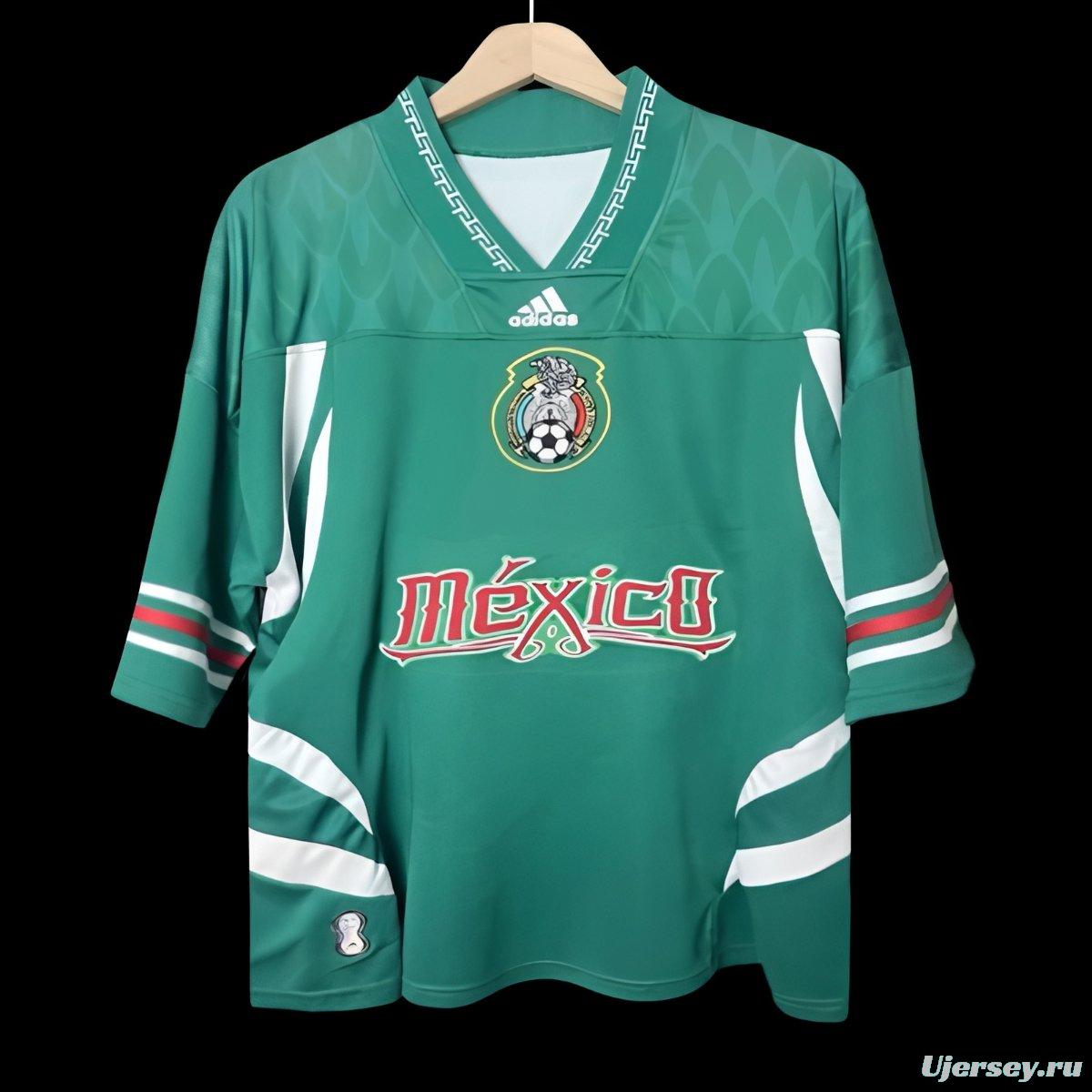 2026 Mexico Bringback Remixed Green Jersey Oversized Fit