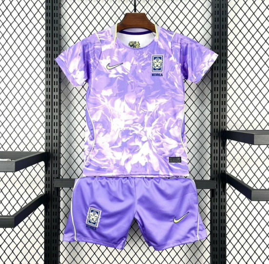 2026 Kids South Korea World Cup Away Kit