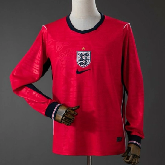 2026 England Away Long Sleeve Jersey