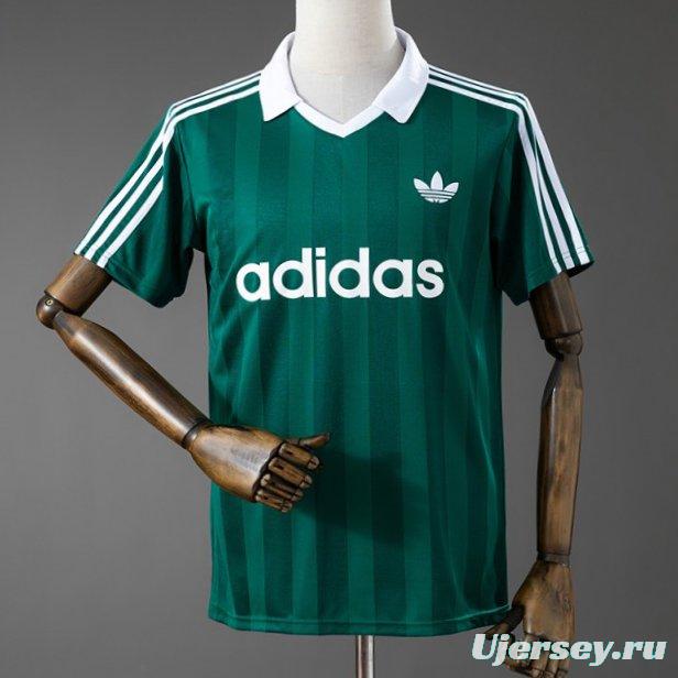 AD Archive Collar Engineered Jersey - Green