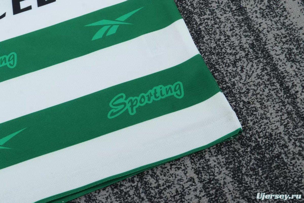 Retro 99/00 Kids Sporting Lisbon Home Jersey