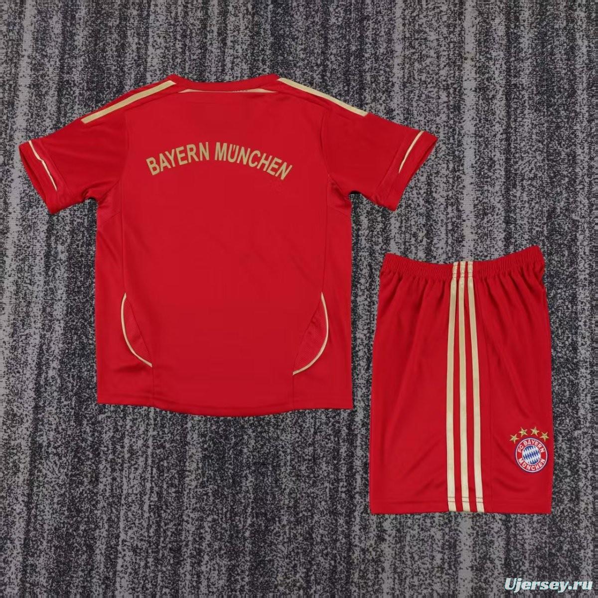 Retro 12/13 Kids Bayern Munich Home Jersey