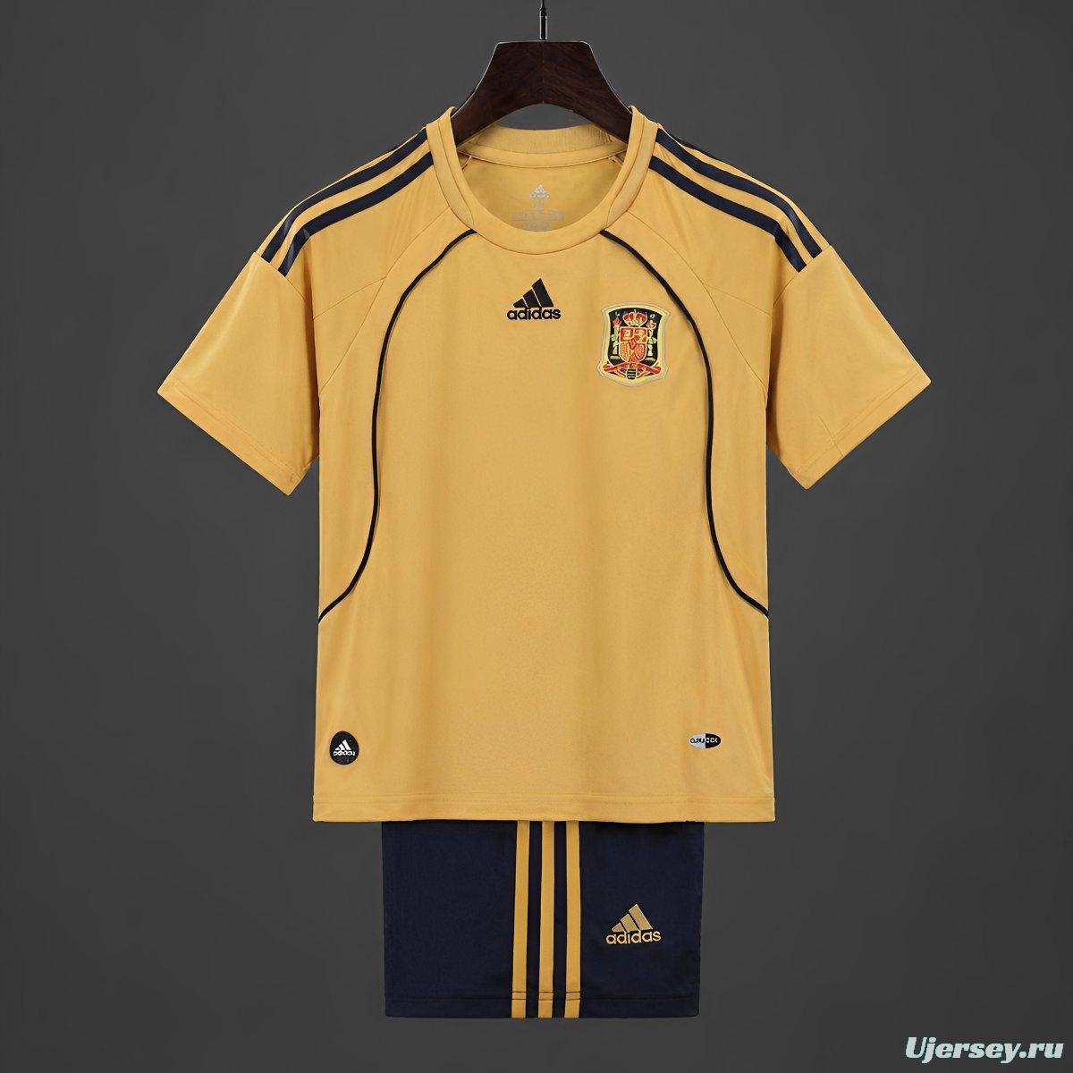 Retro 2008 Kids Spain Away Jersey