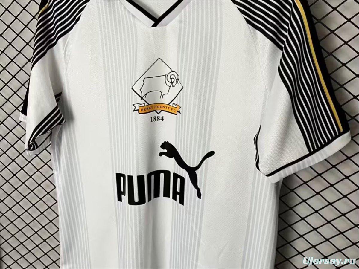 Retro 95/96 Derby County Home Jersey