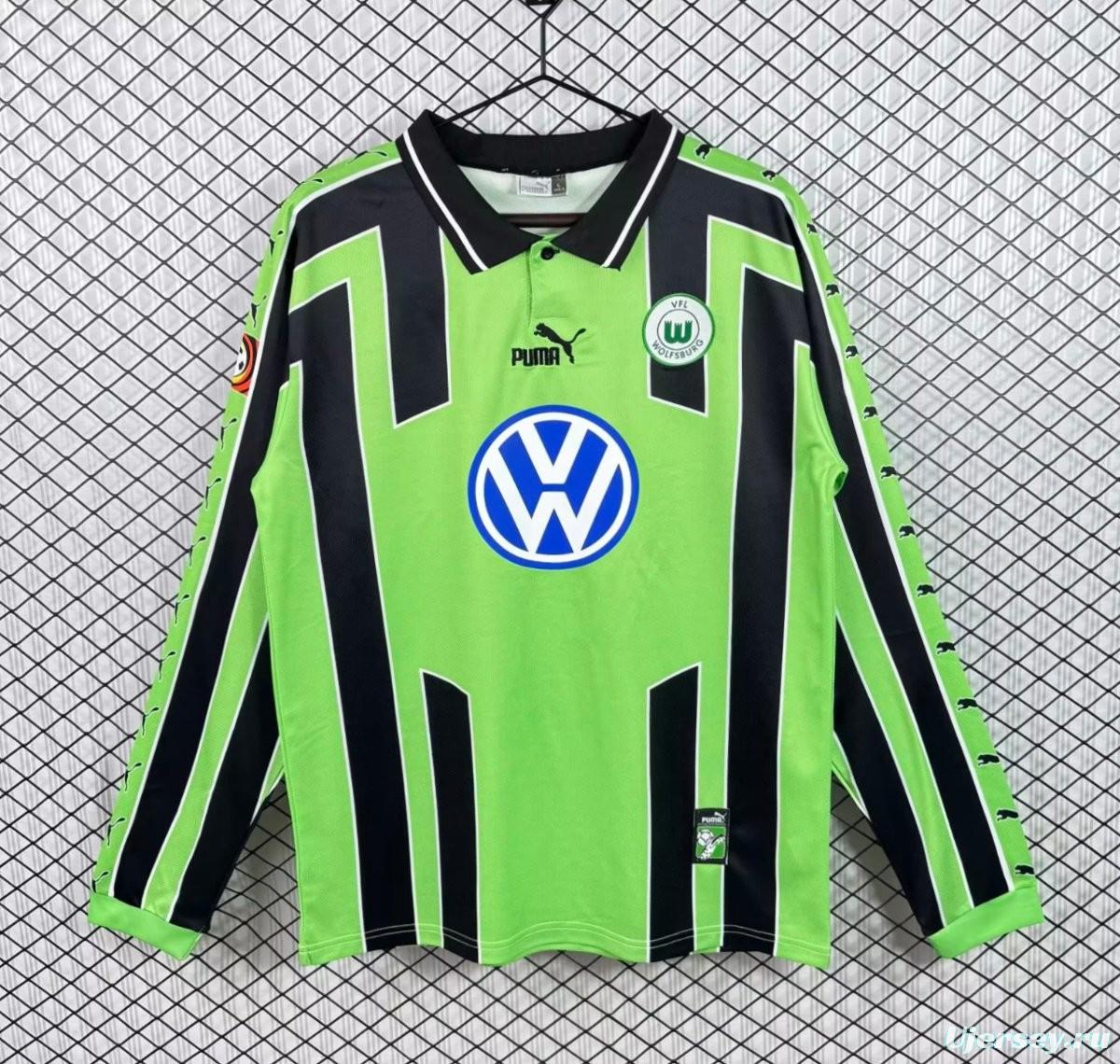 Retro 99/00 Wolfsburg Home Long Sleeve Jersey