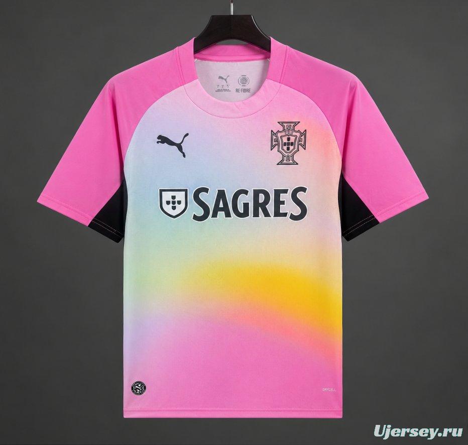 2026 Portugal World Cup Pre-Match Sunset Gradient Training Jersey