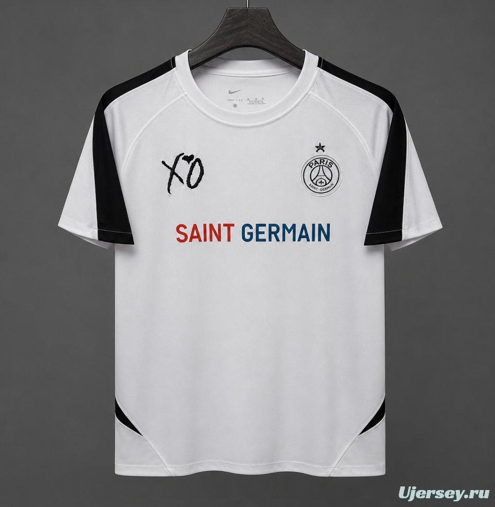 26/27 PSG x XO "Paris Los Angeles" Special Edition White Jersey