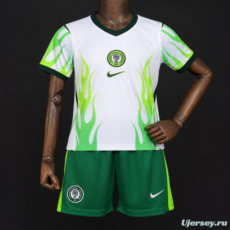 2026 Kids Nigeria Home Jersey