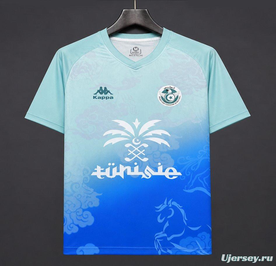 2026 Tunisia "Blue Special Edition" Concept Jersey