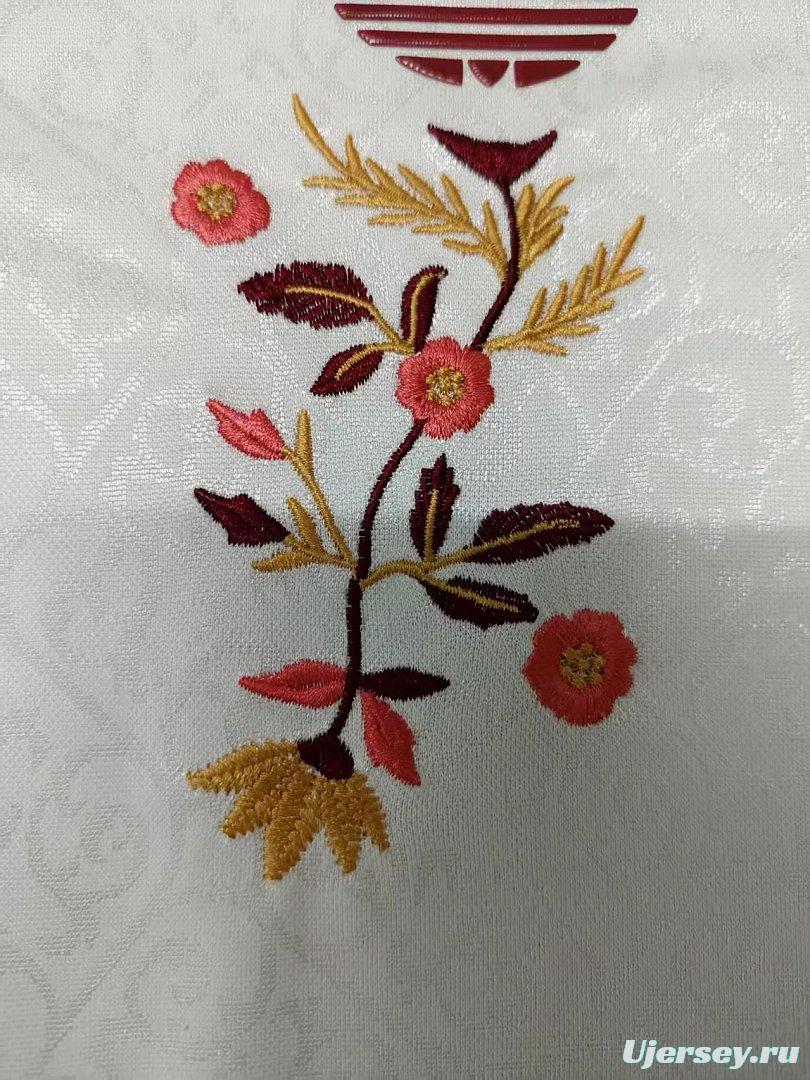 2026 Spain World Cup "Floral Edition" Off White Special Jersey