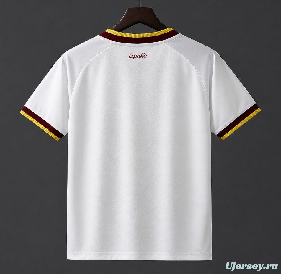 2026 Spain World Cup "Floral Edition" Off White Special Jersey