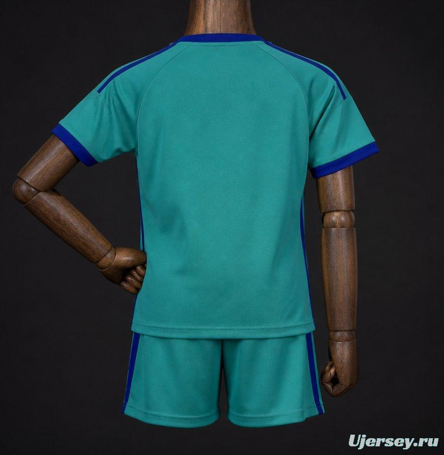 2026 Kids Argentina Away Green Jersey