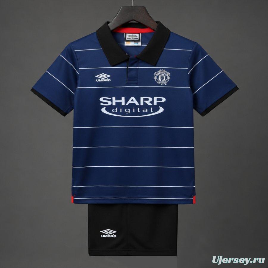 Retro Kids 99/00 Manchester United Away Jersey