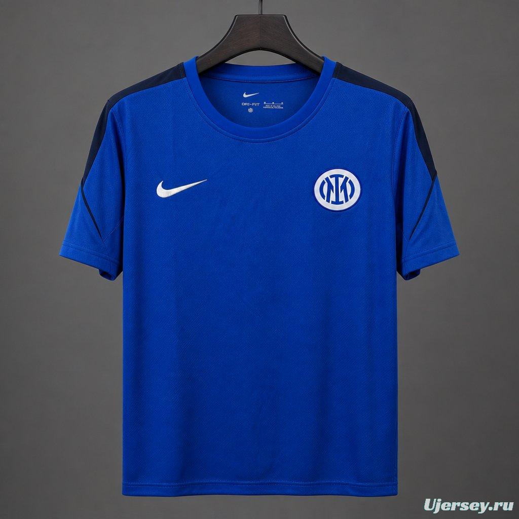 23/24 Inter Milan Royal Blue & Navy Training Jersey