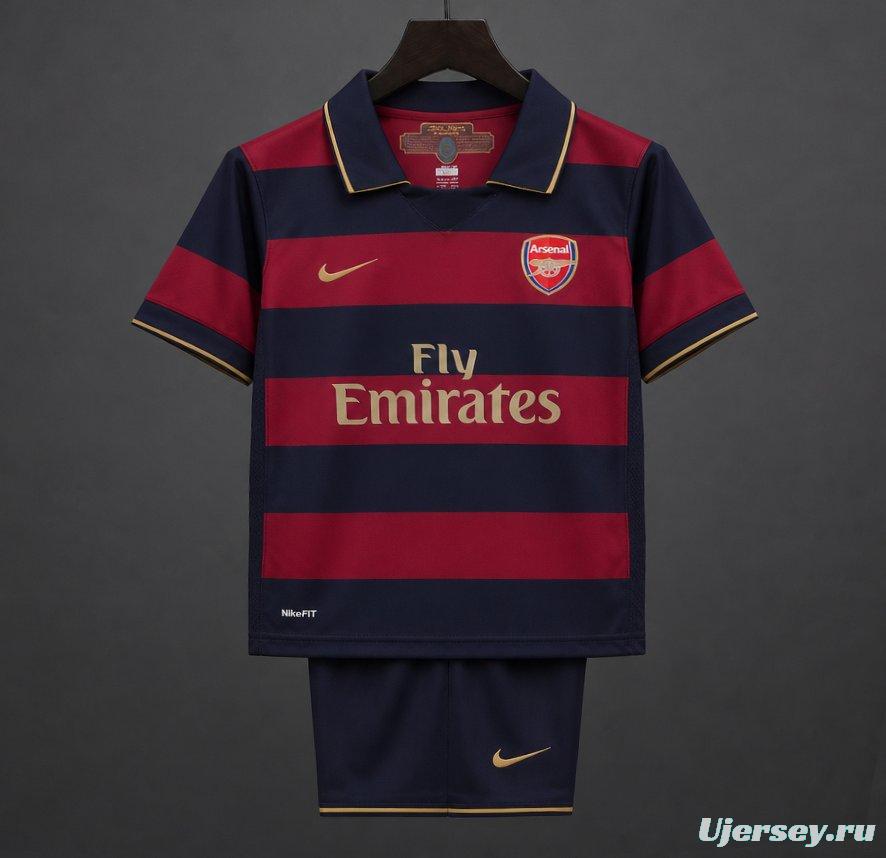 Retro Kids 07/08 Arsenal Third Away Jersey